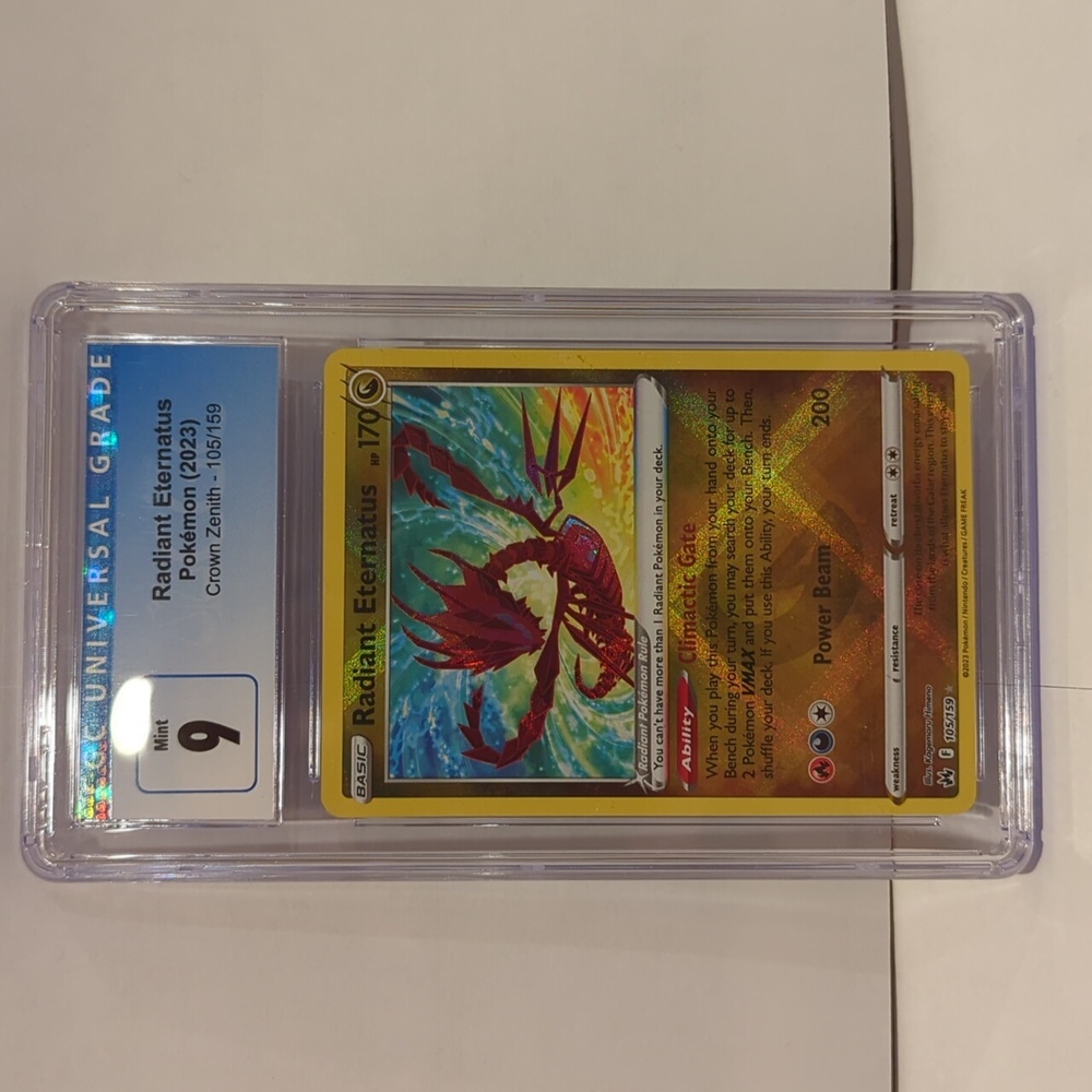 Radiant Eternatus Pokemon 2023 Crown Zenith